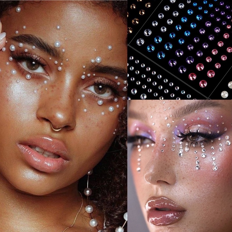 Đá trang điểm cho mặt/tóc/body