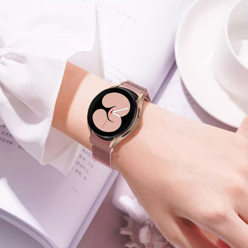 [ Samsung Galaxy Watch 5 series ] Dây Milanese thép ngàm cong 20mm