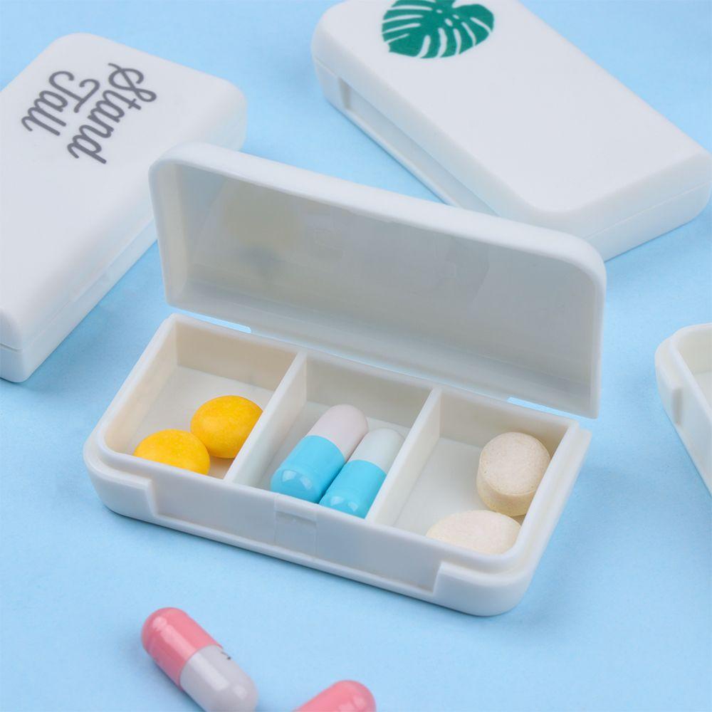 JY1 Hộp Đựng Thuốc 3 Ngăn Tiện Lợi Khi Đi Du Lịch
