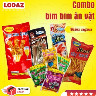 Combo bim bim đồ ăn vặt Hà Nội nhà Lodaz