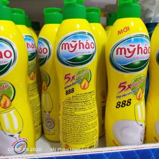 Rửa chén Mỹ hảo 5x - 800g