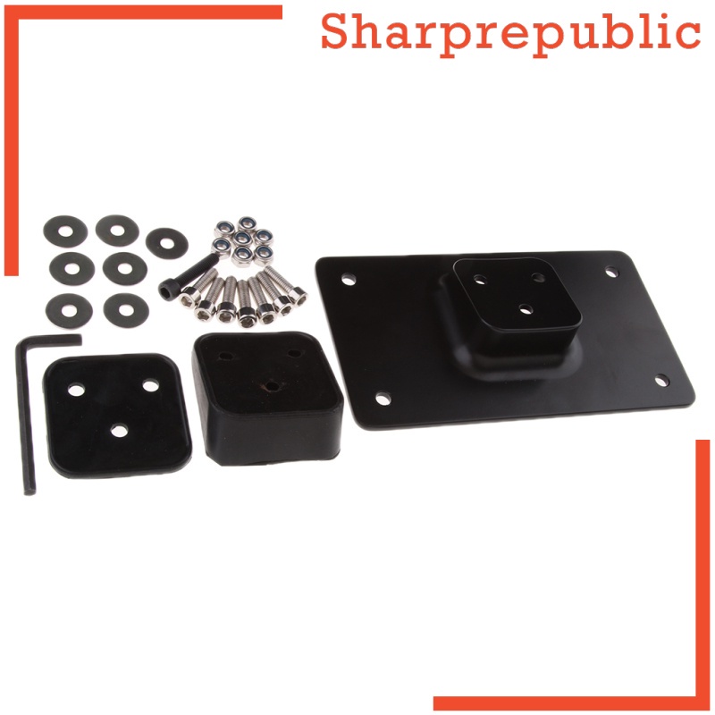 [SHARPREPUBLIC] Black License Plate Number Mount Frame Bracket Laydown for Harley Sportster | BigBuy360 - bigbuy360.vn