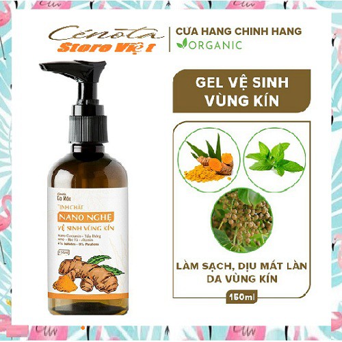 Dung dịch vệ sinh phụ nữ Cenota cỏ mộc 150ml - Store Việt