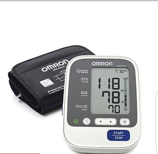 Máy đo huyết áp bắp tay Omron HEM-7130 ( tặng kèm bộ đổi điện Omron)