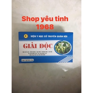 Giải độc – viện YHCT quân đội