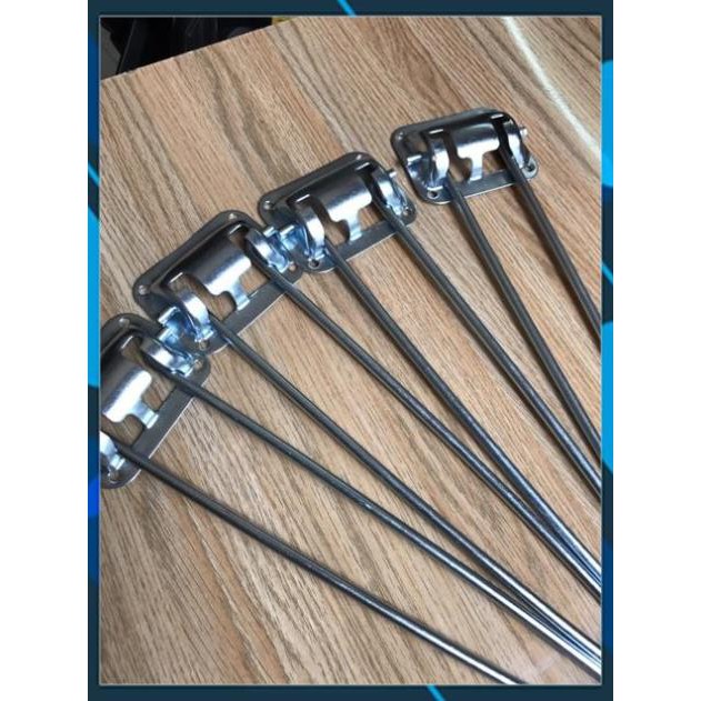 CHÂN BÀN GẤP ĐA NĂNG GẤP GỌN 28CM MÀU TRẮNG