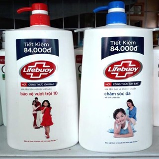Sữa tắm lifebuoy 1,1kg ( có sẵn 2 màu )
