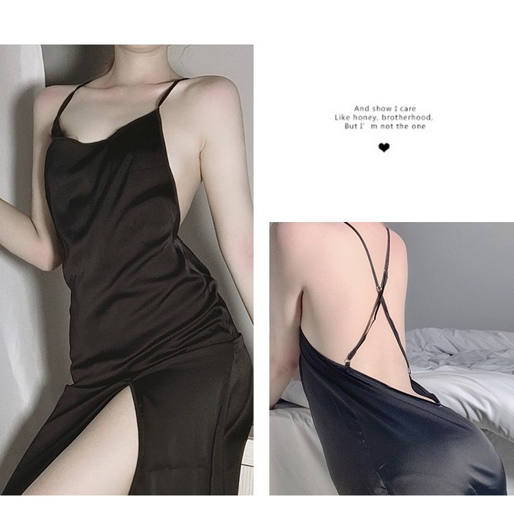 [Mã 44FASHIONSALE1 giảm 10K đơn 50K] (M.29) Váy ngủ tiểu thư sexy cao cấp Đầm mặc nhà gợi cảm quyến rũ