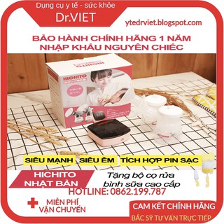 Máy Hút Sữa Hichito Nhật Bản chính hãng-Đáp ứng tiêu chuẩn nhập khẩu châu âu và tiêu chuẩn an toàn chất lượng