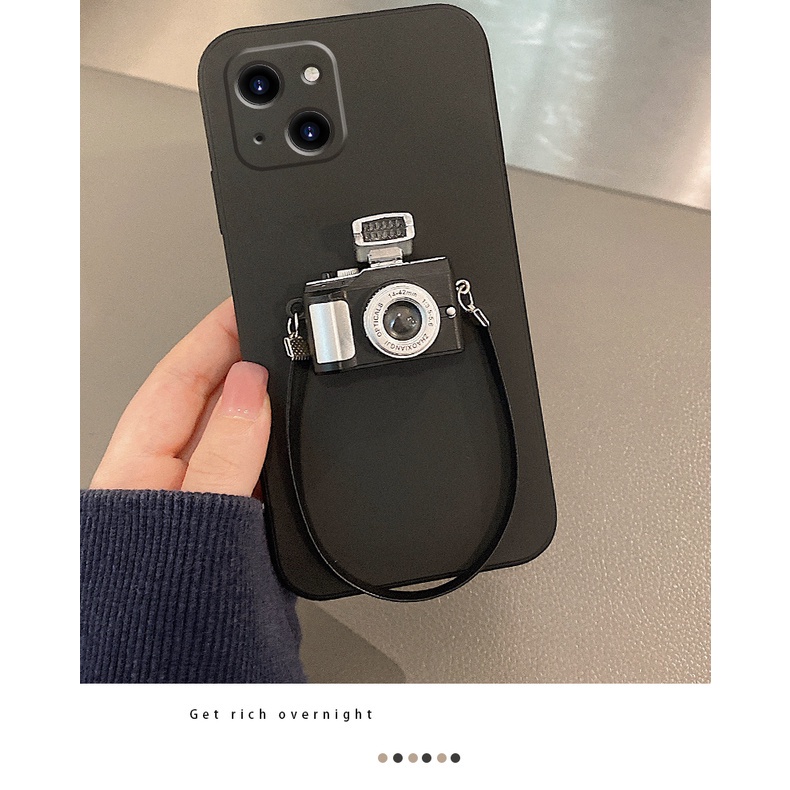 Ốp điện thoại mềm kiểu máy ảnh 3d cho REALME 3 5 5I 6I 6 5S C1 C2 C3 7 8 PRO 7I C11 C15 C17 C21Y C20 C25 XT