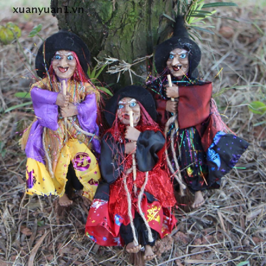 Mô Hình Phù Thủy Treo Trang Trí Lễ Halloween