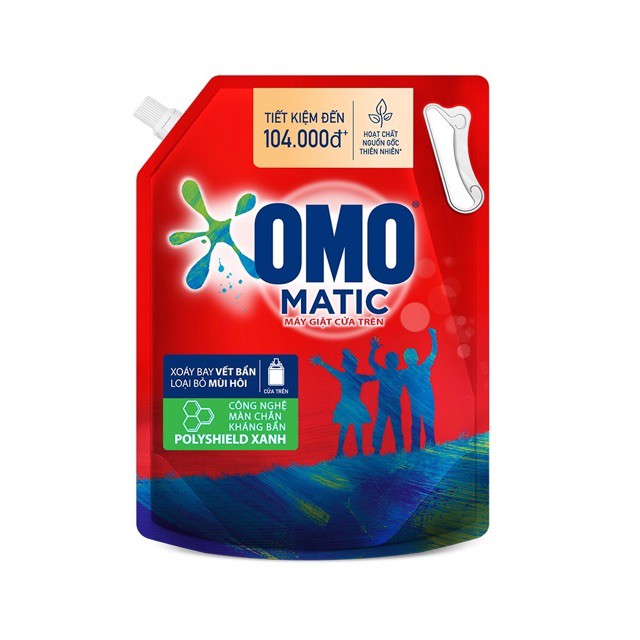 Nước giặt OMO Matic cho Máy Giặt Cửa Trên 3.9kg