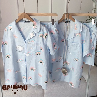 Đồ bộ pijama chất xô tre cao cấp [Gau Nau]