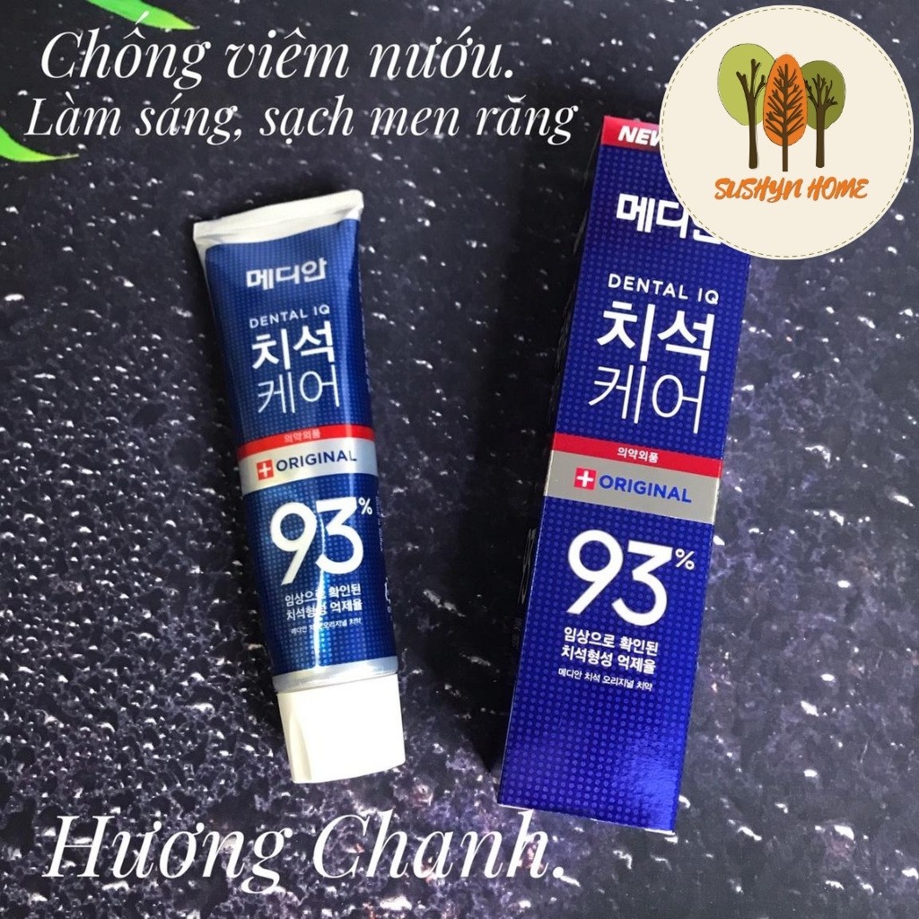 Kem Đánh Răng MEDIAN DENTAL IQ 93% 120g💝FREE SHIP💝Nội Địa Hàn💝Làm Trắng, Giảm Ê Buốt, Ngăn Ngừa Sâu Răng Hiệu Quả | BigBuy360 - bigbuy360.vn