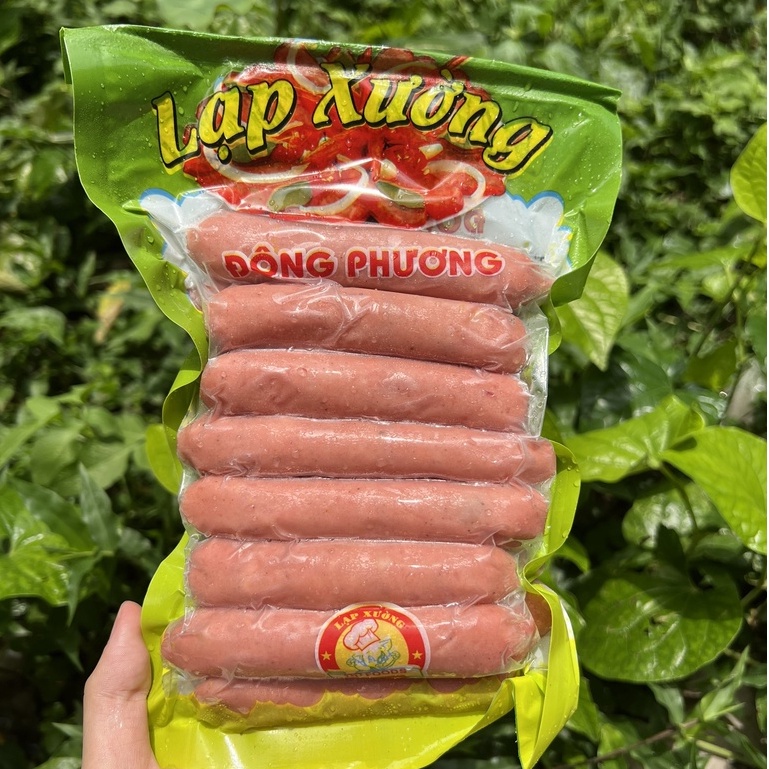 Lạp xường Đông Phương chiên rán, thả lẩu đều ngon( túi 14c - 500gr )