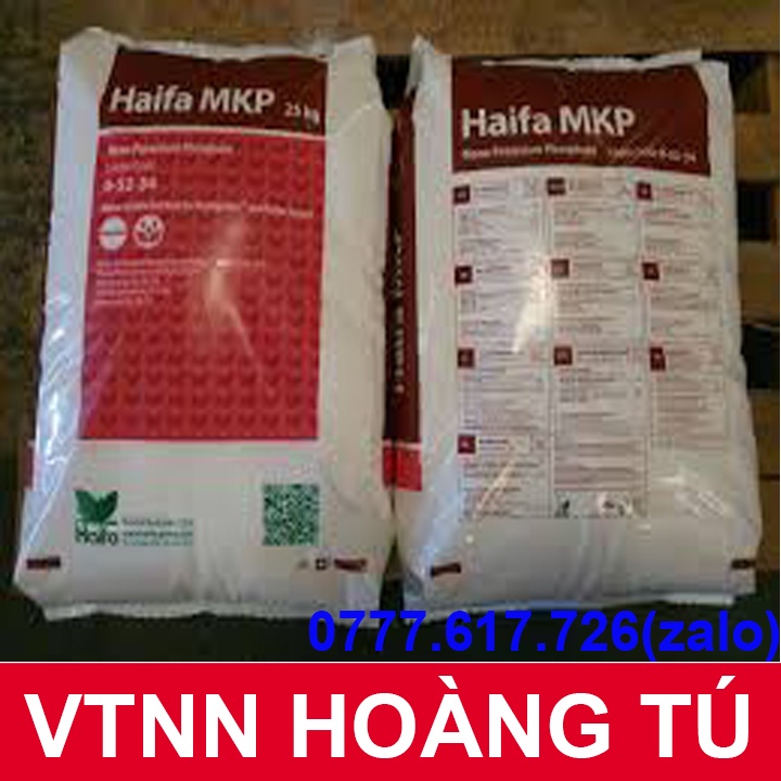 Phân Bón Lá MKP Haifa 0-52-34 - Tạo Mầm Hoa - Ra Hoa Cực Mạnh Dùng Cho Mọi Loại Cây Trồng