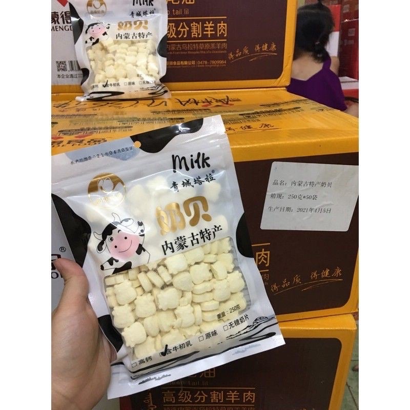 Kẹo Sữa Bò Non Viên Nén Mông Cổ 250G !