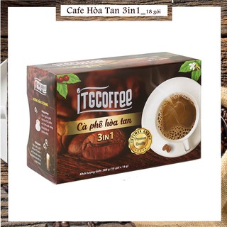 Cà phê hòa tan 3in1 ITGCOFFEE (18 gói x 16g)