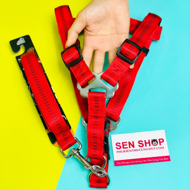 Dây dắt chó lớn dạng yên ngựa