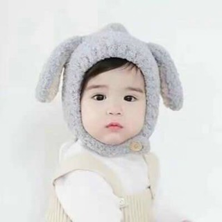 Mũ Len Lông Cừu Cài Cúc Cho Bé _giadung247