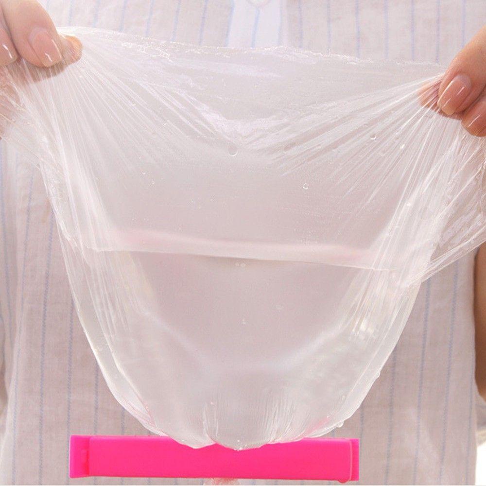 LAKAMIER Kẹp Niêm Phong Túi Thực Phẩm Thời Trang Màu Sắc Ngẫu Nhiên