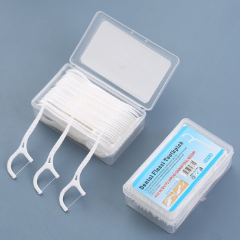 Bộ 100 Tăm Chỉ Nha Khoa 7.5cm CRD