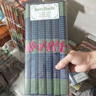 Mành tre khăn trải bàn