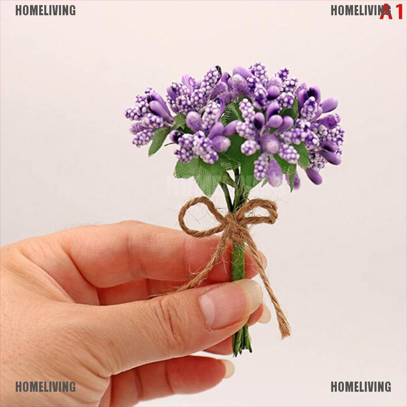 [Homeliving] Bó Hoa Hồng mini Thắt Nơ Bằng Tay Cho Nhà Búp Bê