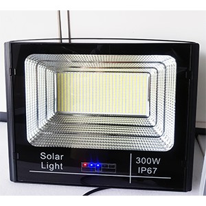 Đèn năng lượng mặt trời, đèn pha led, 300W nhôm, chống nước, độ bền cao bảo hành 24 tháng, 1 đổi 1 trong tháng đầu