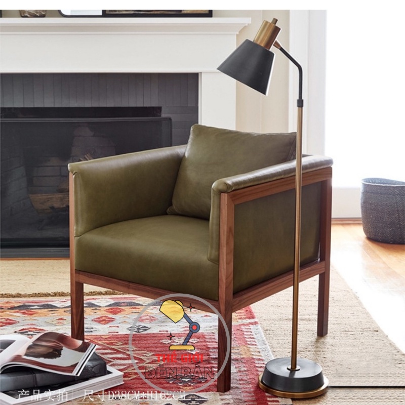 Đèn Cây Đứng Đọc Sách Eurostyle Favorlamp YN6626F phong cách Châu Âu trang trí phòng khách, phòng ngủ, đọc sách