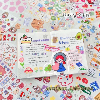 Sticker Nhãn Dán Hoạt Hình Cute