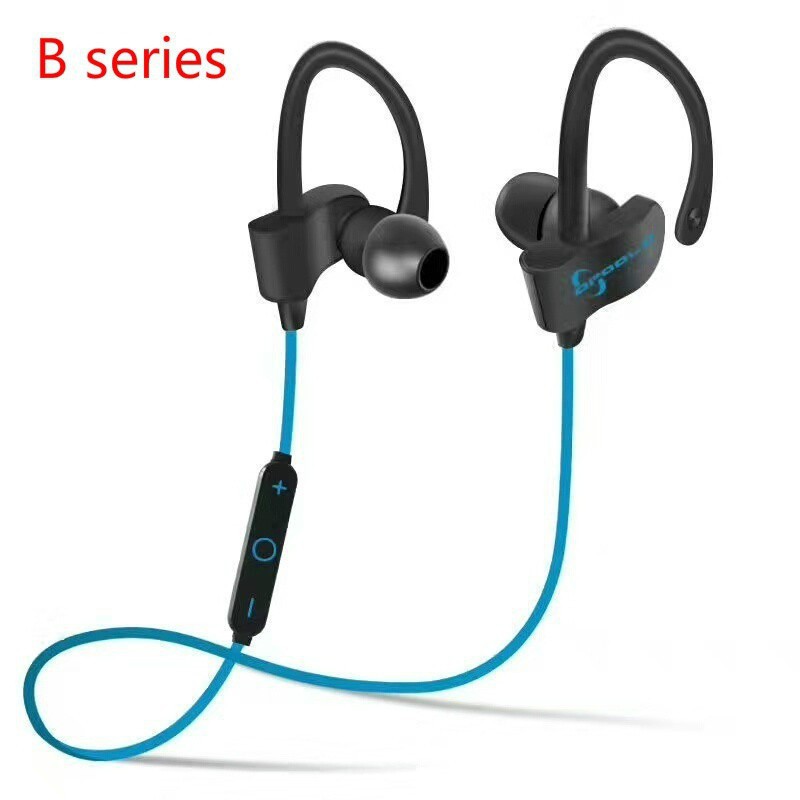 Bluetooth Headphones Wireless Sports Headphones V4.1 Portable Ear Hook Earphones