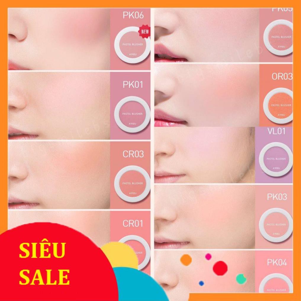 FreeShip Giá Sốc -  Phấn Má Apieu Pastel Blusher