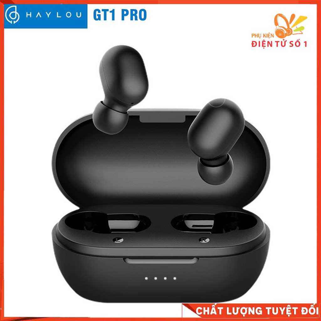 Tai nghe blutooth xiaomi Haylou GT1/ GT1 Pro [ Đổi 1-1] True Wireless 5.0, Pin trâu,nhỏ gọn, nghe gọi cực tốt