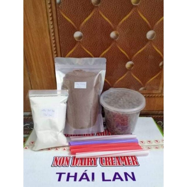 Combo nguyên liệu sữa tươi trân châu đường đen