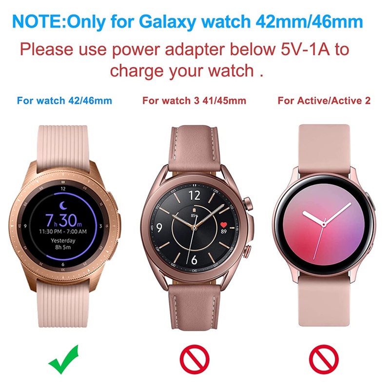 Đế Sạc Nhanh Không Dây Cho Đồng Hồ Samsung Gear S4 / s3 / S2 Frontier Samsung Galaxy Watch S2 / s3 46Mm / 42Mm