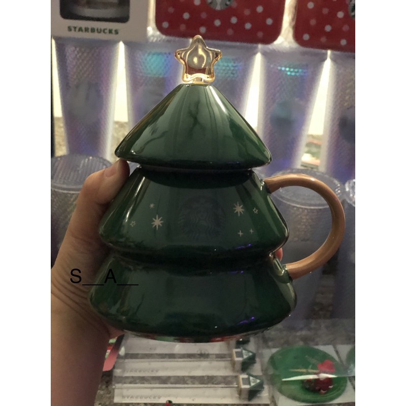 Ly sứ X-mas starbucks Korea 2020