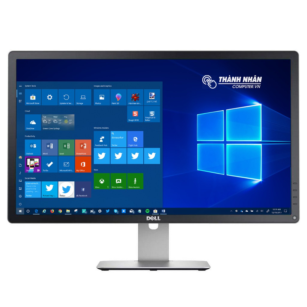 Màn hình DELL Pro P2414H - LED - 24 inch - Full HD  60Hz - Đen/Xám - Bảo hành 6 tháng.