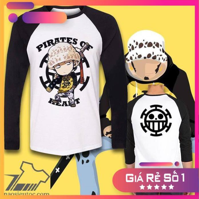 [SIÊU RẺ] ÁO DÀI TAY LAW CHIBI ONE PIECE ĐẸP HOT GIÁ RẺ NHẤT