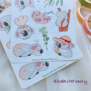 Bullet journal sticker - Gấu túi Koala