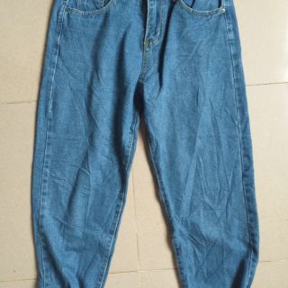 Quần baggy jean nữ