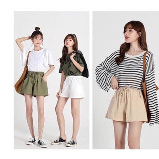 Quần short nữ chất đũi mặc mùa hè siêu mát