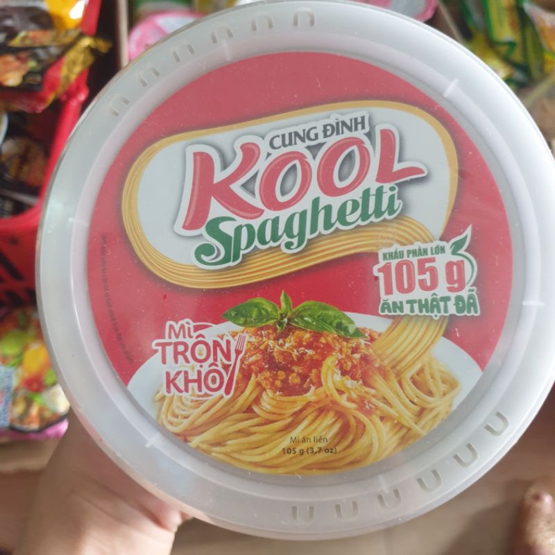 mỳ trộn spaghetti cung đình