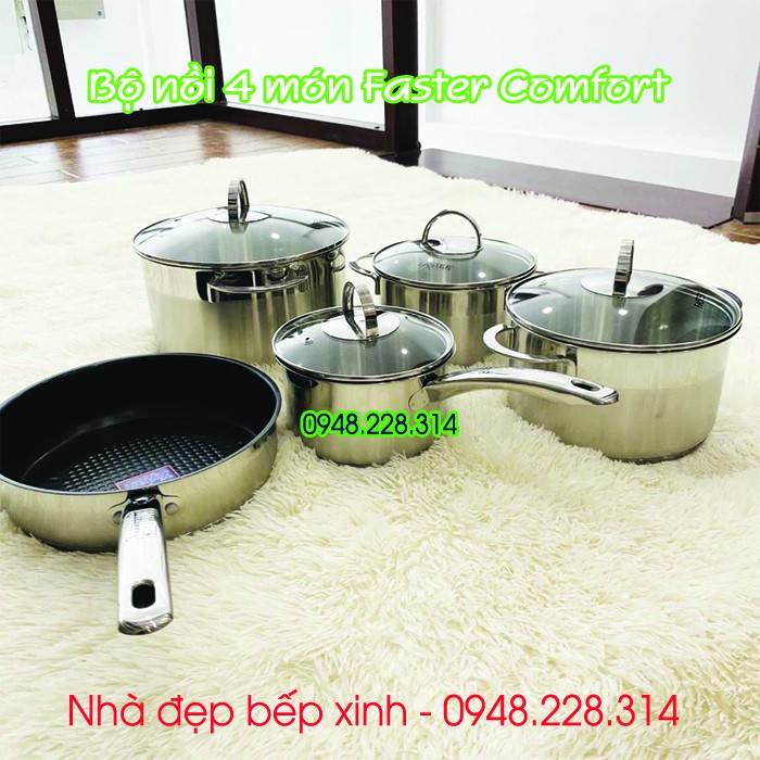 Bộ nồi 4 món Faster Comfort