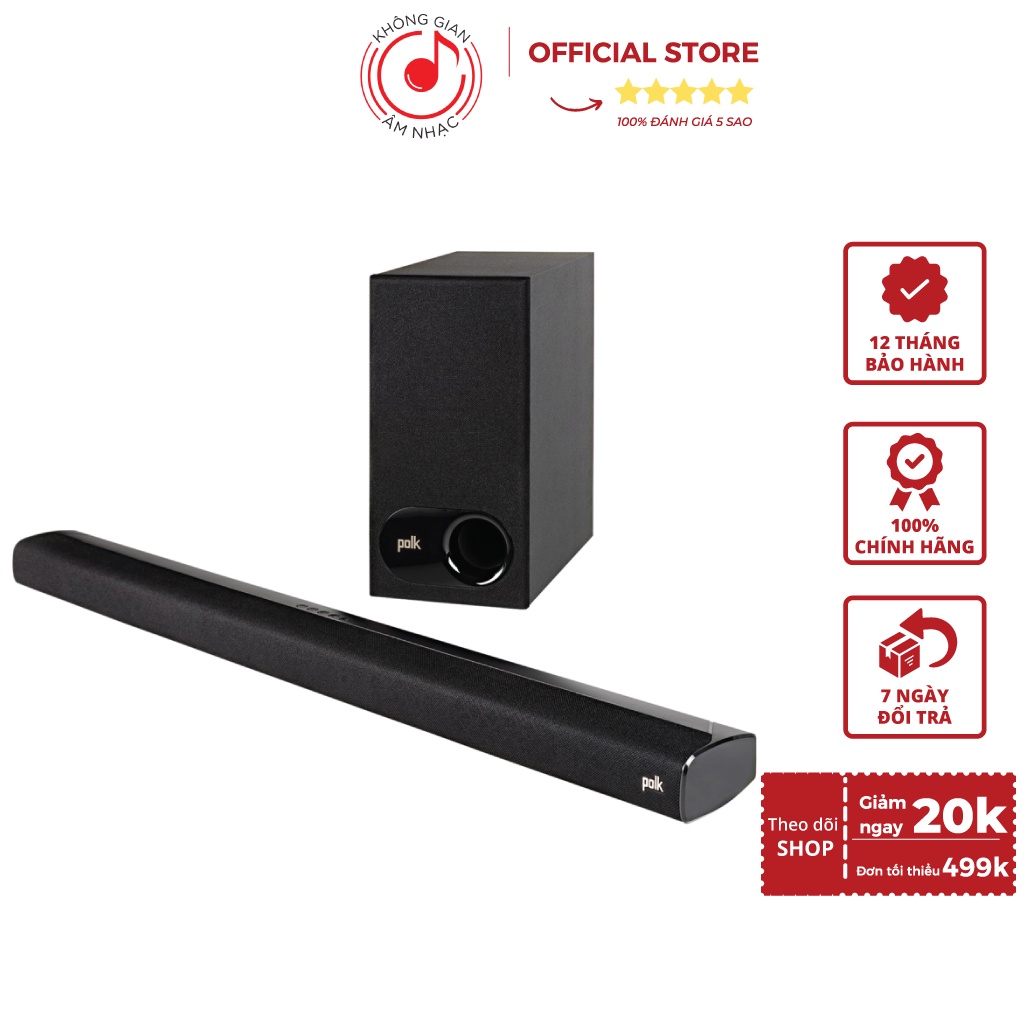 Loa Thanh Soundbar Polk Signa S2 - Chính Hãng PGI