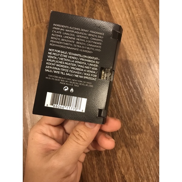 Vial nước hoa Tom Ford Ombre Leather 1.5ml