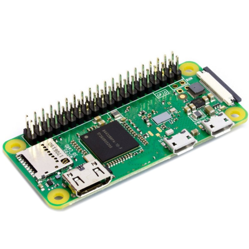 Linh Kiện Cho Raspberry Pi Zero Wh Kèm 40 Pin Gpio Headers N2Vn