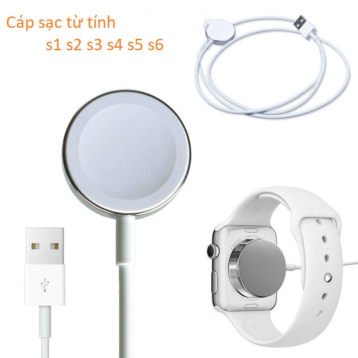 SẠC KHÔNG DÂY APPLE WATCH COTEETCI ĐẾ THÉP