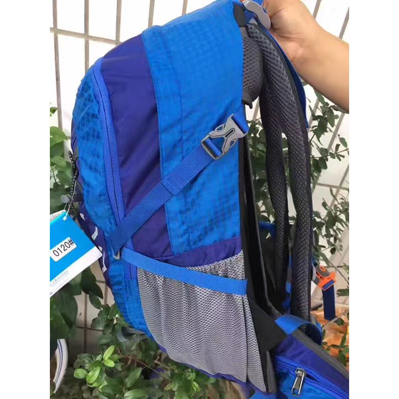 Balo du lịch, phượt, neo núi Columbia 40L. Quai đeo chắc chắn, có đai hỗ trợ lực, ngăn đựng đồ rộng, nhiều ngăn