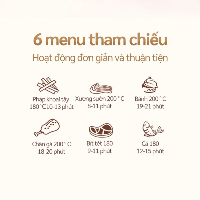 Nồi Chiên Không Dầu Thông Minh Dung Tích Lớn 4L SA2257